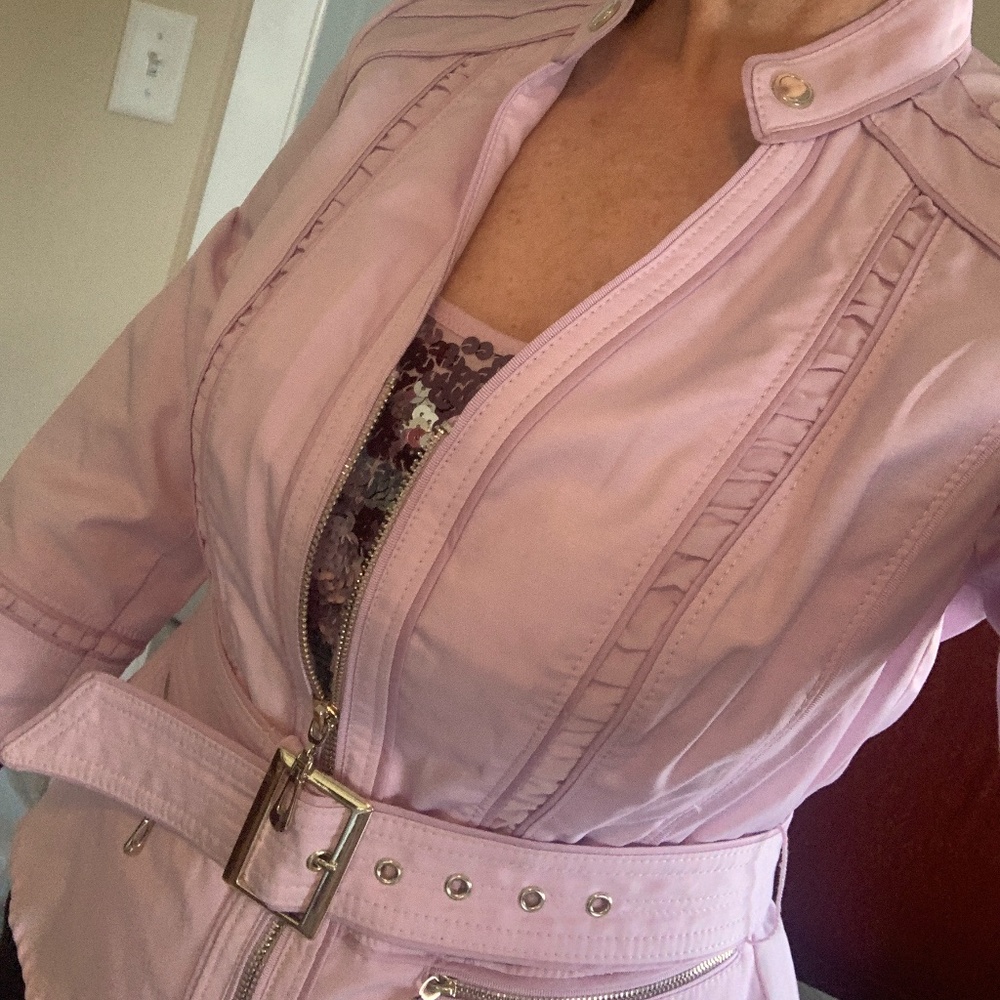 WHBM Lilac Jacket and Express Top Size 4